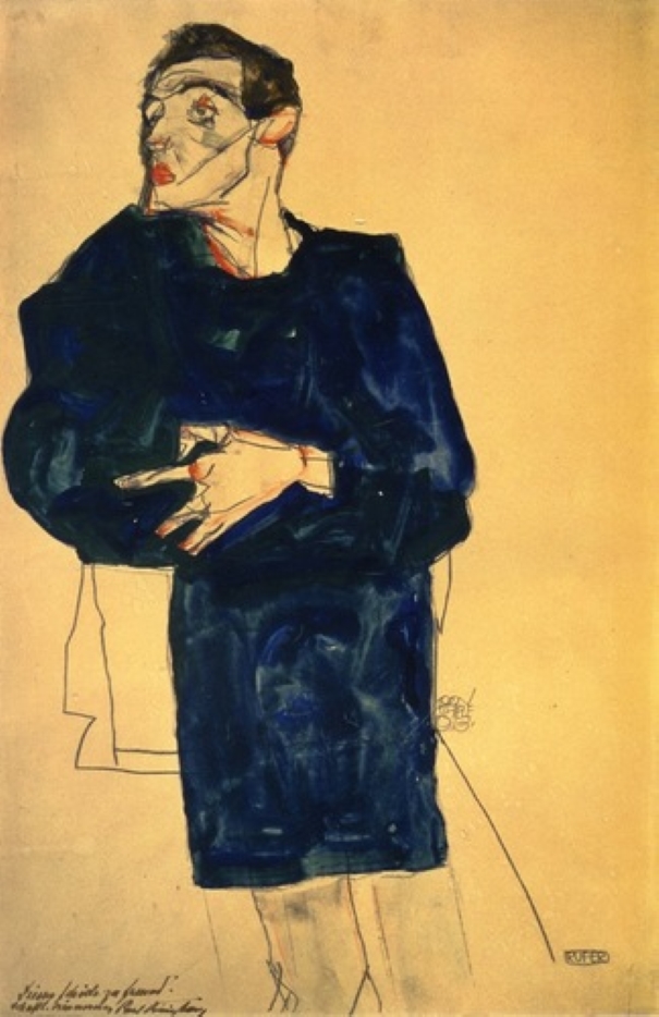 Rufer, par Egon Schiele