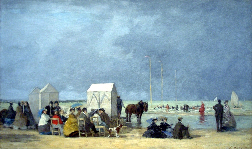 Deauville par Eugène Boudin