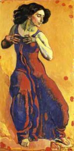 Femme en extase de Ferdinand Hodler