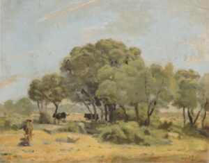 Oliviers en Espagne par Ferdinand Hodler