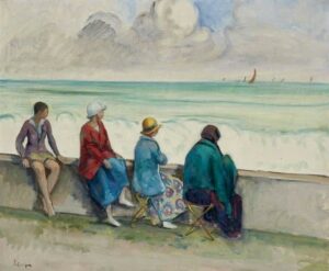 Devant la mer par Henri Lebasque