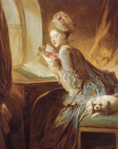 La lettre d'amour de Fragonard