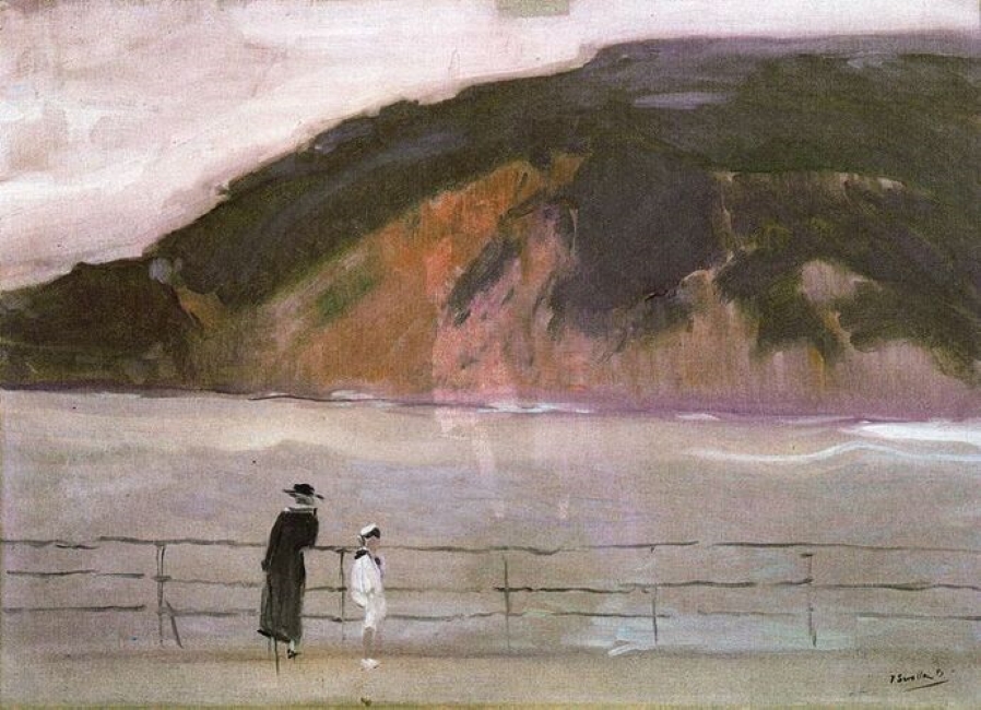 Le brise-lames de Joaquín Sorolla