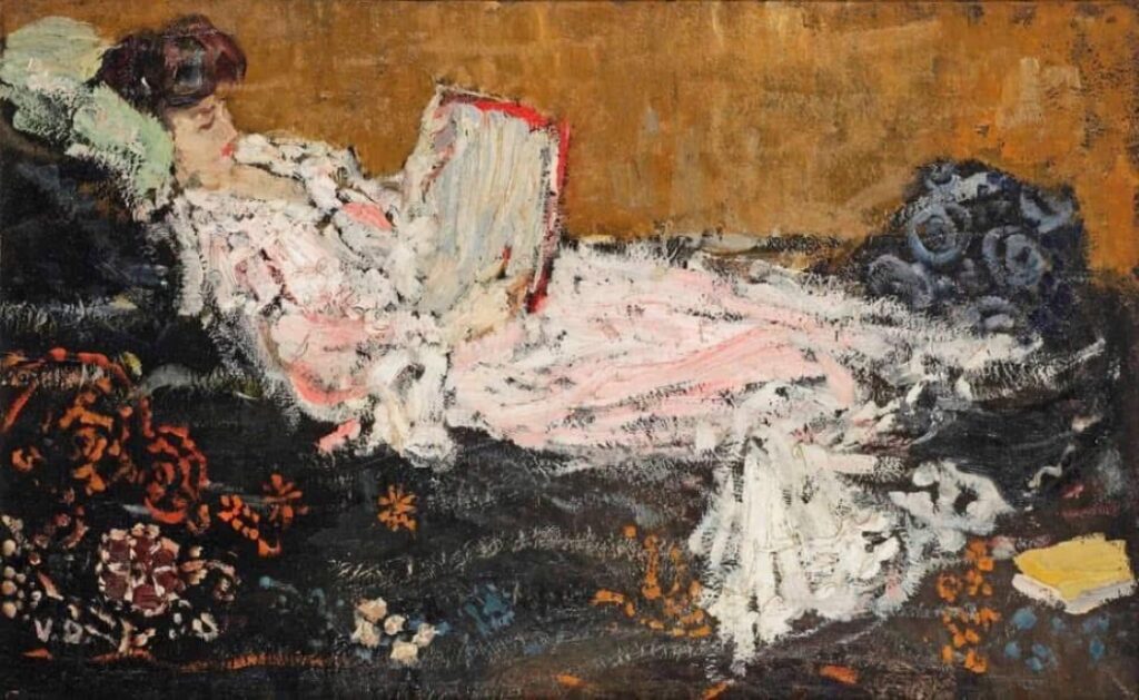 Le peignoir rose de Kees Van Dongen 