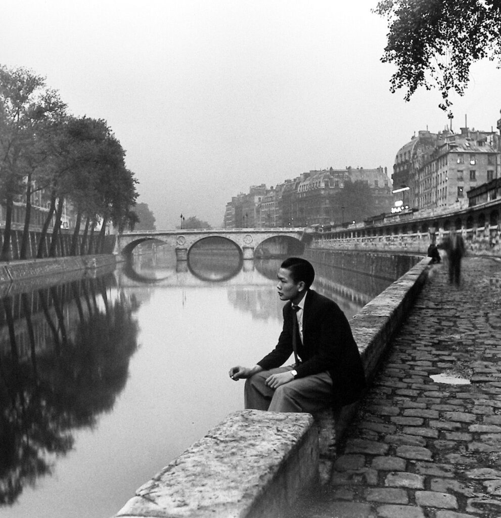 Crépuscule à Paris, photo de Louis Stettner