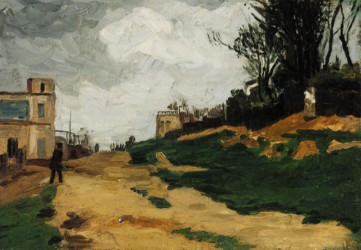 Paysage par Paul Cézanne