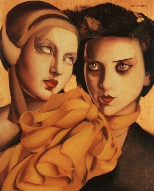 Jeunes femmes par Tamara de Lempicka