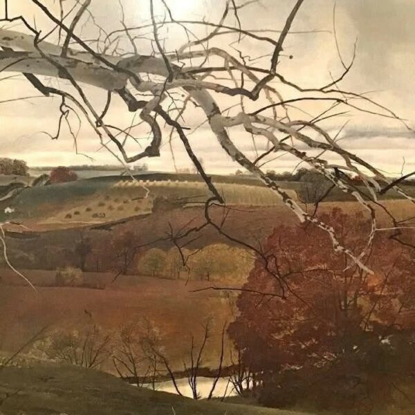 Paysage de Pennsylvanie d'Andrew Wyeth