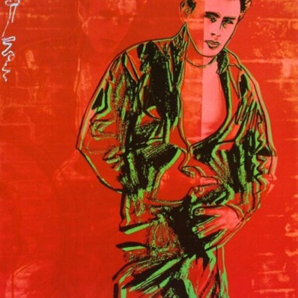 James Dean par Andy Warhol