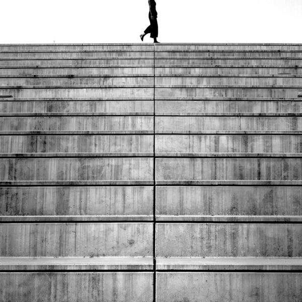 Escaliers, Barcelone, photo de Canal Andrés