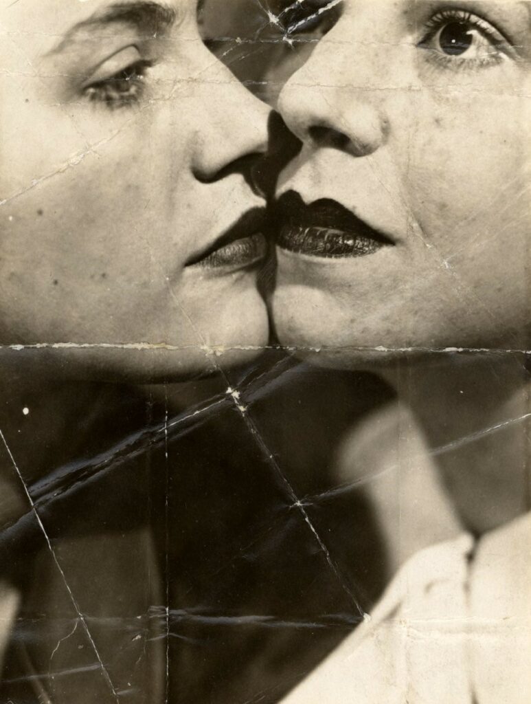 Le baiser, photo de Man Ray