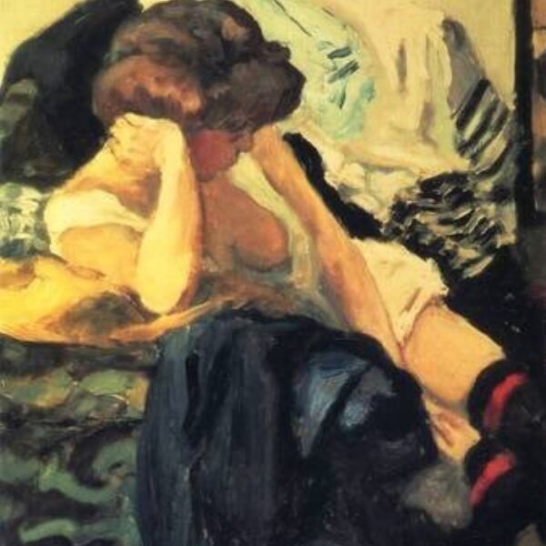 La Jarretière rouge de Pierre Bonnard