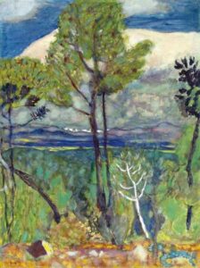 Les Pins, Bord de Mer par Pierre Bonnard