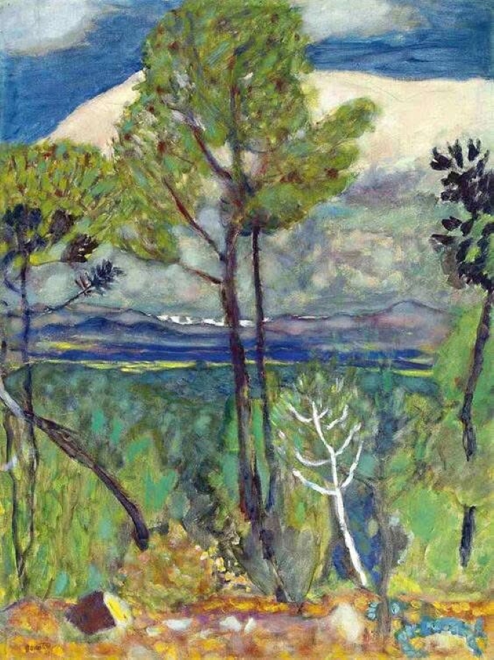 Les Pins, Bord de Mer par Pierre Bonnard