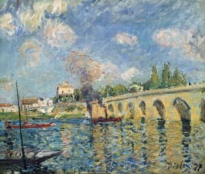 Le pont d'Alfred Sisley
