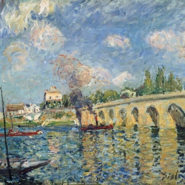 Le pont d'Alfred Sisley