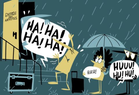 Illustration des artistes bidons