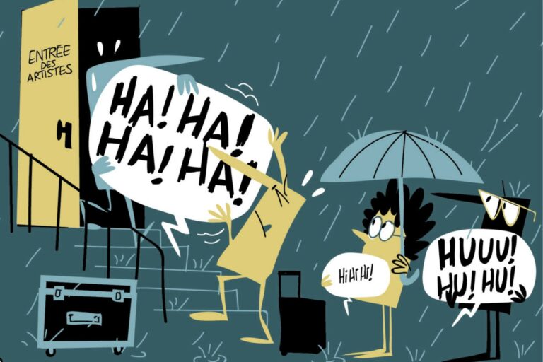 Illustration des artistes bidons