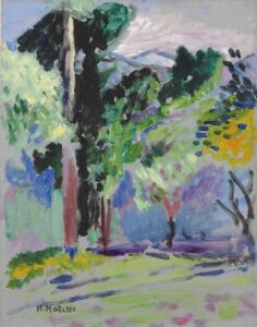 Paysage à Collioure par Henri Matisse