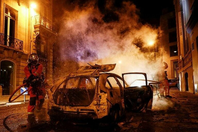 Illustration des violences liées au foot