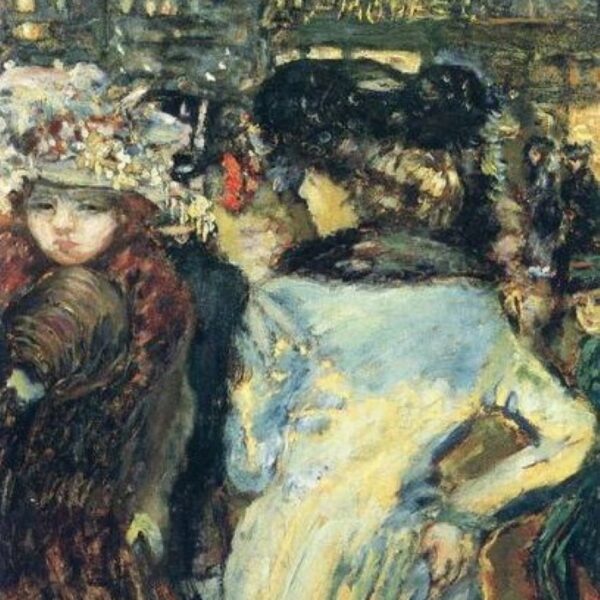 Deux élégantes Place de Clichy par Pierre Bonnard