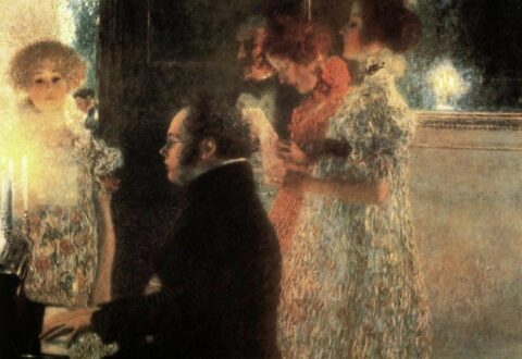 Schubert peint par Klimt