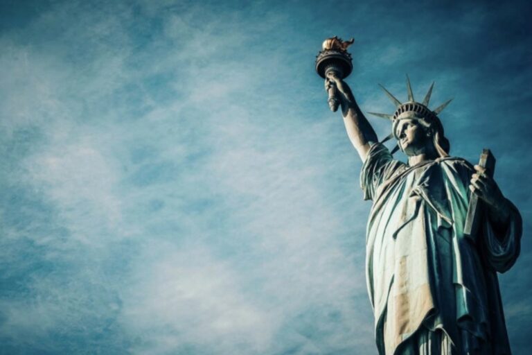 Photo de la statue de la liberté