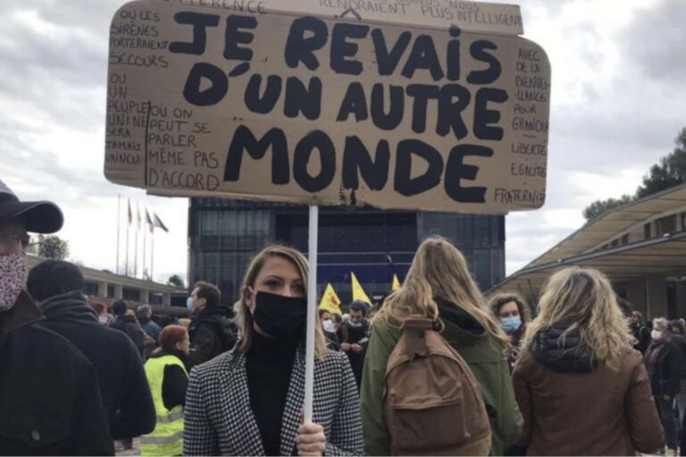 Illustration de la fin du vieux monde