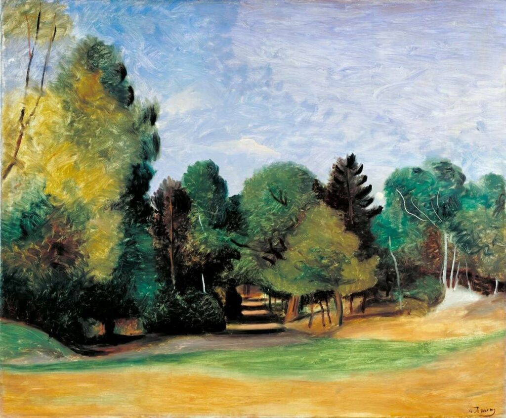 Paysage près de Barbizon par André Derain