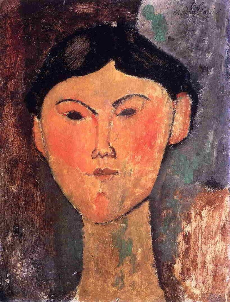 Portrait de Beatrice Hastings de Modigliani