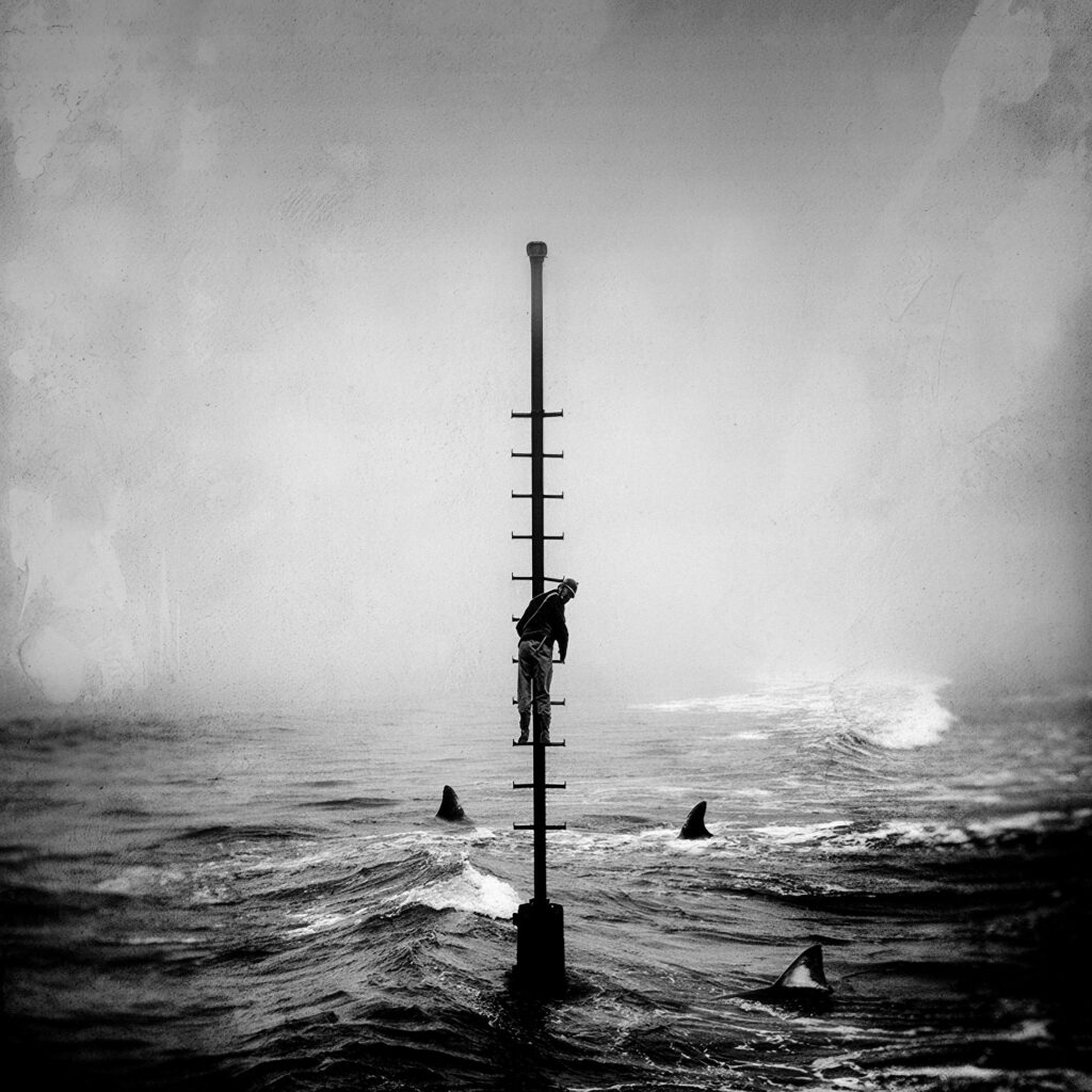 Le bassin aux requins, photo d'Ando Fuchs