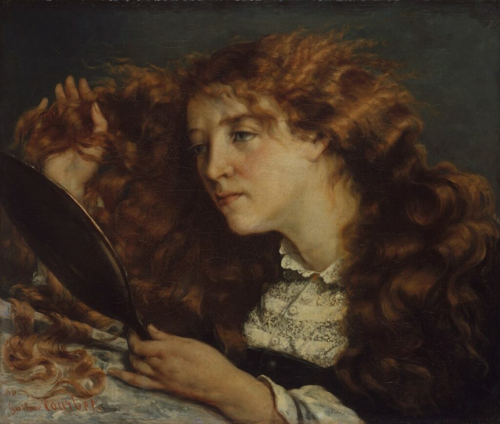 Jo, la belle irlandaise par Courbet