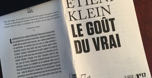 Tract Gallimard signé Etienne Klein
