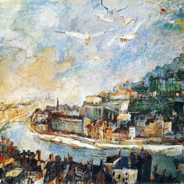 Lyon par Oskar Kokoschka
