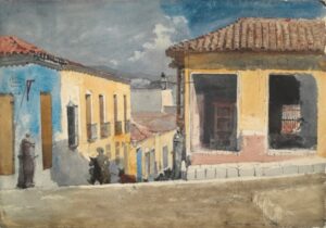 Santiago de Cuba, scène de rue de Winslow Homer