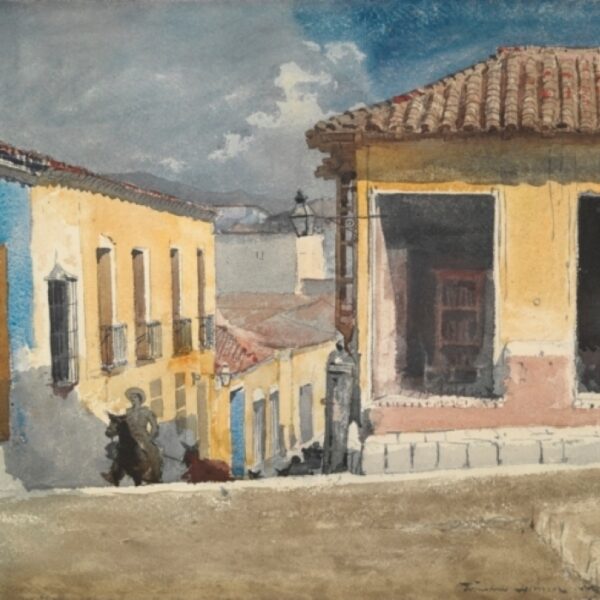 Santiago de Cuba, scène de rue de Winslow Homer