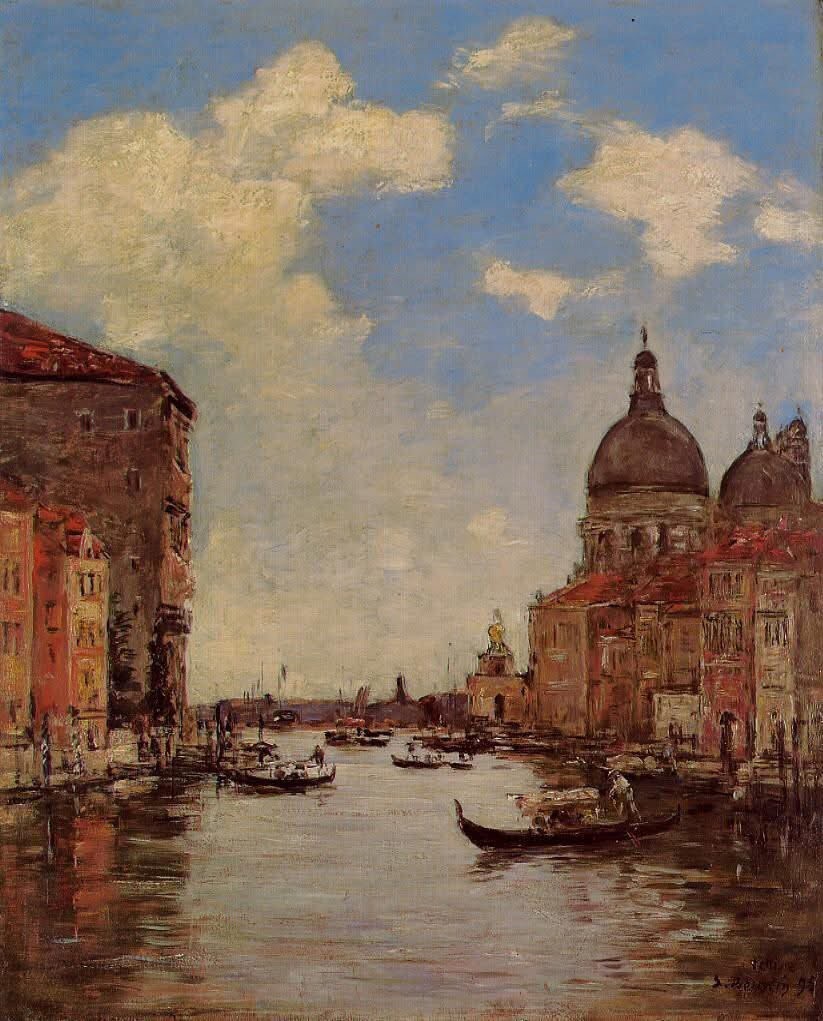 Venise par Eugène Boudin
