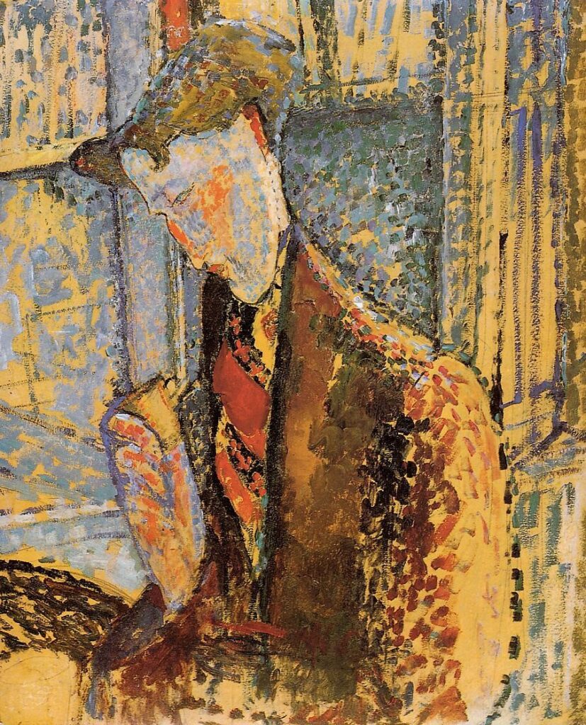Portrait de Frank Burty Haviland par Modigliani