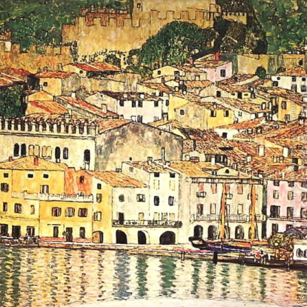 Malcesine, sur le Lac de Garde de Klimt