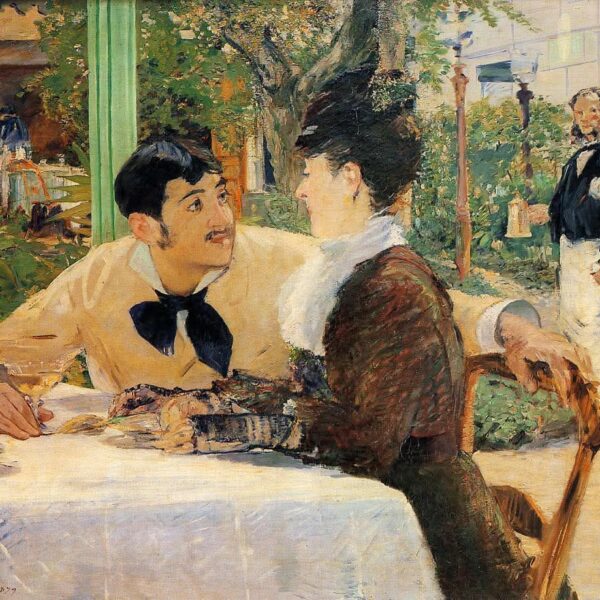 Au restaurant du Père Lathuille d'Edouard Manet