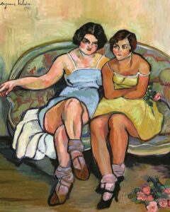 Les Deux Sœurs par Suzanne Valadon