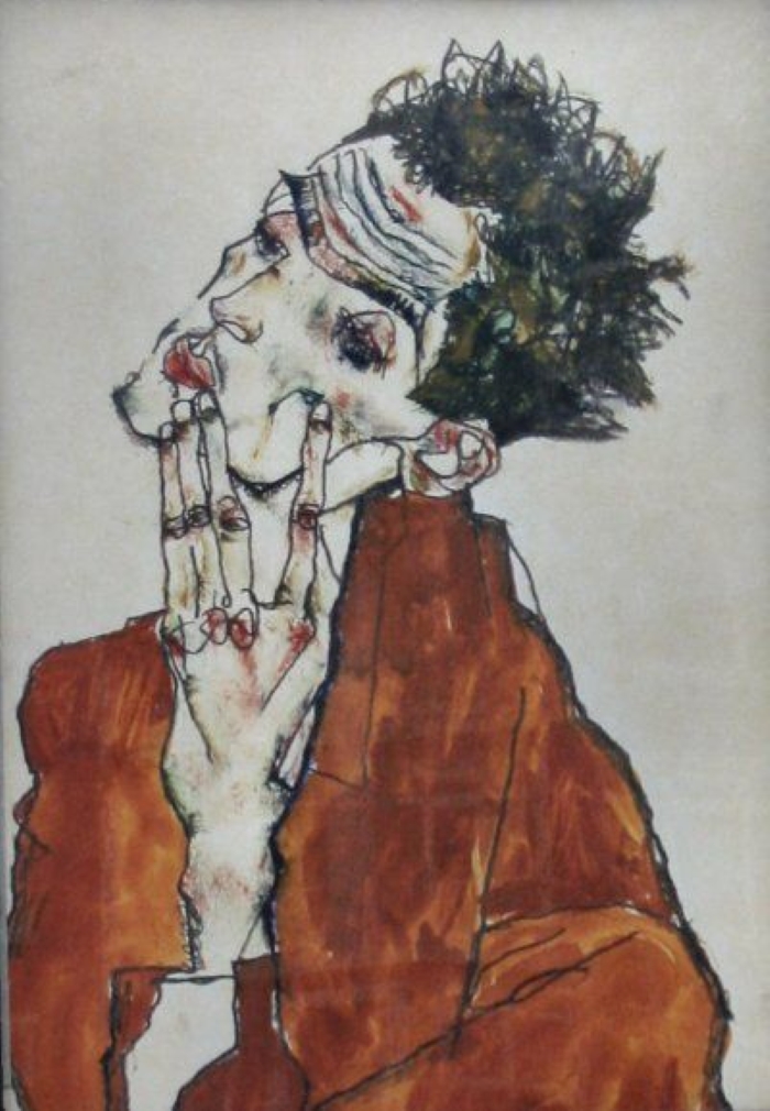 Autoportrait d'Egon Schiele