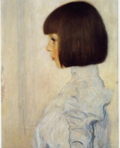 Portrait d'Hélène Klimt (1898) par Gustav Klimt
