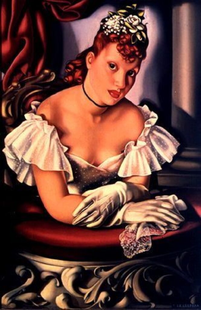 À l'Opéra de Tamara de Lempicka