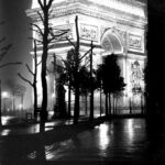 Arc de Triomphe, Paris, années 30, photo de Brassaï