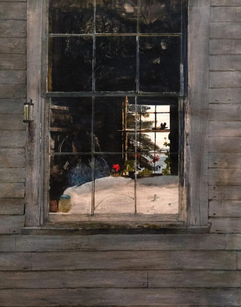 Geraniums d'Andrew Wyeth