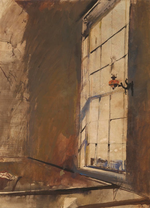 The Box Pew (1950) par Andrew Wyeth