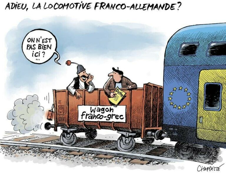 La dette française, dessin de Chappatte