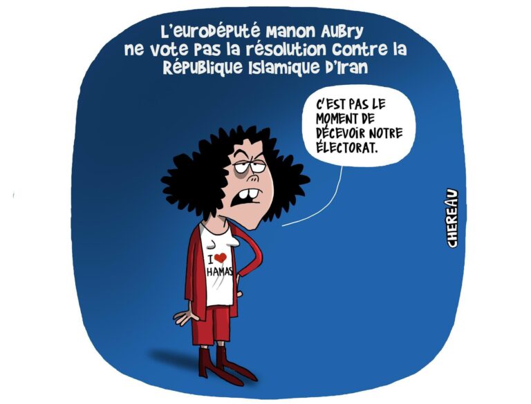 Manon Aubry, dessin de Chereau