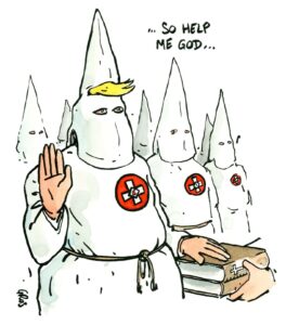 Trump président, dessin de Pascal Gros